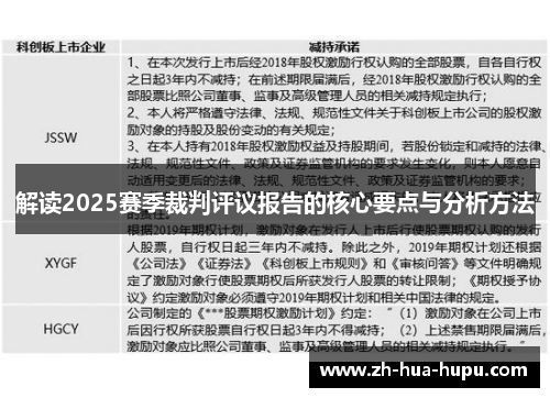 解读2025赛季裁判评议报告的核心要点与分析方法 解读2025赛季裁判评议报告的核心要点与分析方法